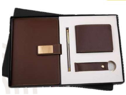 Elegant Gold Men's Gift Set for Executive Gifting, Premium Accessory Combo for Corporate Hampers, Festive Occasions and Stylish Personal Use